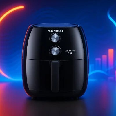 Air Fryer Mondial 5,5L surpreende nos testes Air Fryer Mondial 5,5L surpreende nos testes