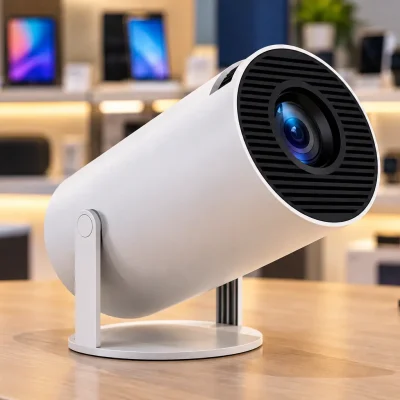 Mini projetores 4K com Wi-Fi 6: três modelos de 720p para o teto