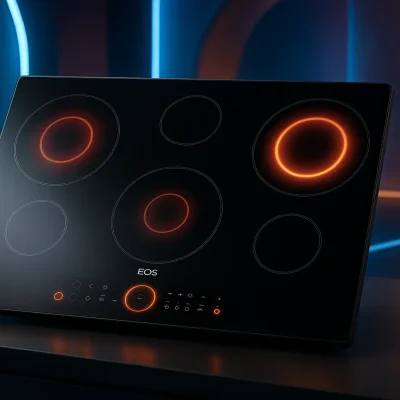 Cooktop Eos Freezone: Indução Potente e Segurança com 5 Bocas