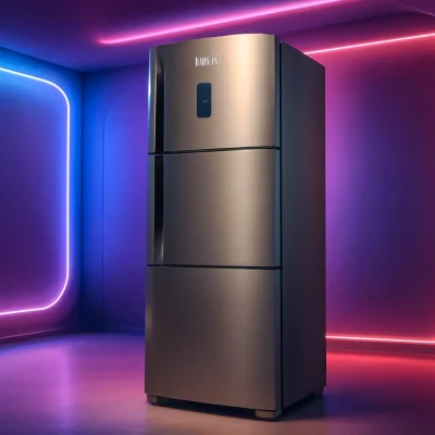 Geladeira Electrolux Frost Free Inverter 590L AutoSense 3 Portas Cor Inox Look (IM8S)