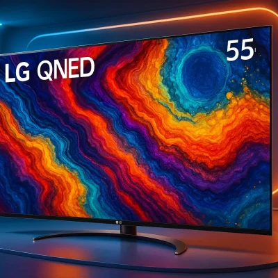 TV LG 55 QNED 4K UHD: Imagem Vibrante e Conectividade de Ponta