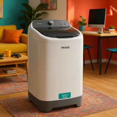 Lavadora Praxis 2 em 1 10kg: Compacta, Eficiente e Econômica