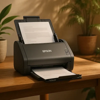 Epson Workforce ES-C220: Scanner Rápido e Compacto para Documentos
