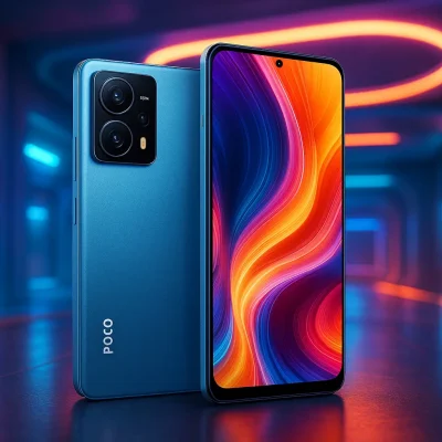 Smartphone Xiaomi Poco X6 5G: 256 GB, 12 GB RAM e Tela AMOLED