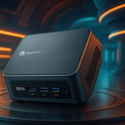 Beelink SER8 Ryzen 7 8745HS Mini PC: Potência Compacta e Alta Performance