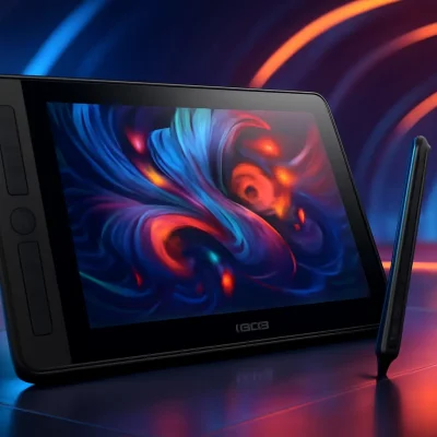 HUION MESA DIGITALIZADORA Kamvas 13: Canetas, Tablet de Desenho Gráfico 2 em 1