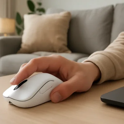 Razer Mouse para jogos sem fio DeathAdder V3 Pro: sensor de 30K DPI e até 90 horas de bateria