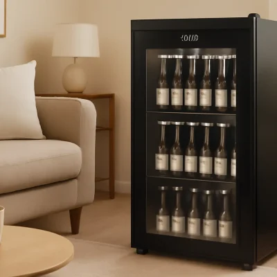 Cervejeira EOS Bierhaus 100 Litros Black Glass Frost Free ECE120