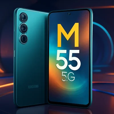 Samsung Galaxy M55 5G: Câmera Tripla de 50MP, Tela Super AMOLED 6.7" 120Hz e 256GB