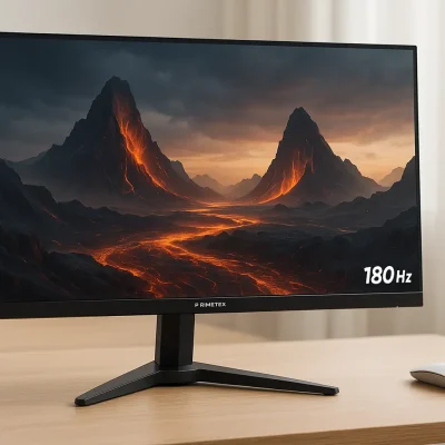 Monitor Gamer 27" Primetek 27H2G com 180Hz: Fluidez e Imersão
