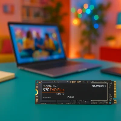 SSD Samsung 970 EVO Plus NVMe M.2: Velocidade e Segurança em 250 GB