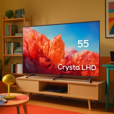 Samsung Smart TV 55" Crystal UHD 4K 55DU8000 - Painel Dynamic Crystal Color, Gaming Hub