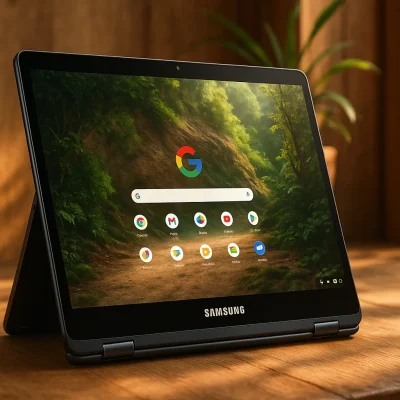 Samsung Chromebook Plus V2: Versatilidade e Leveza 2 em 1