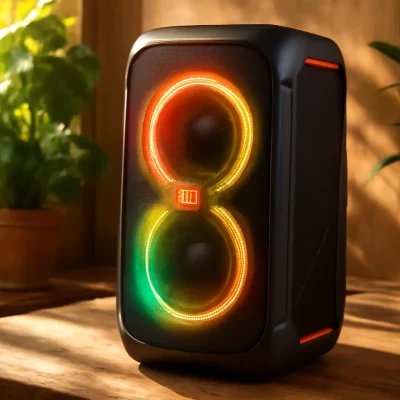 JBL PartyBox Stage 320: Potência e Show de Luzes para Festas