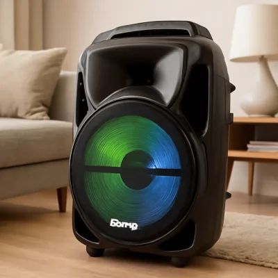 Amvox Caixa de Som Amplificada ACA 2201 Pesadão II - Potência e Conectividade