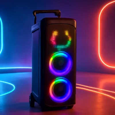 CAIXA DE SOM PARTYBOX LG XBOOM XL7S – 250W RMS, DISPLAY DE PIXEL LED, BLUETOOTH 5.1, 20H DE BATERIA, IPX4, SOUND BOOST, ALÇA TELESCÓPICA E RODAS