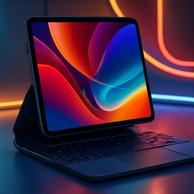 Bettdow Capa de Teclado para iPad Air 13 e iPad Pro 12,9" - Acessórios Funcionais e Práticos