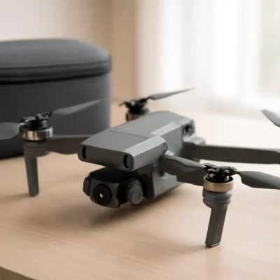 Drone com Motor Sem Escovas e Câmera 4K: Dobrável FPV com Estojo de Transporte