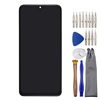 Sunways Tela LCD digitalizadora sensível ao toque completa com moldura de substituição para Nokia 5.3 TA-1223 TA-1234 TA-1227 TA-1229 Preto